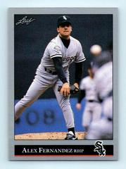 Alex Fernandez #85 Baseball Cards 1992 Leaf Prices