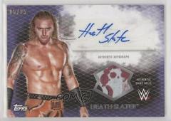 Heath Slater [Purple] Wrestling Cards 2015 Topps WWE Undisputed Autograph Relics Prices