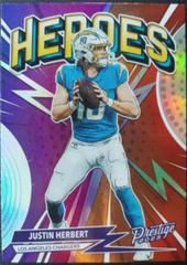Justin Herbert #H-4 Football Cards 2023 Panini Prestige Heroes Prices
