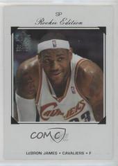 LeBron James [1998 SP Veteran, Legend Design] #193 Basketball Cards 2007 SP Rookie Edition Prices