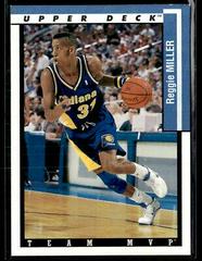 Reggie Miller #TM11 Basketball Cards 1993 Upper Deck Team MVP's Prices