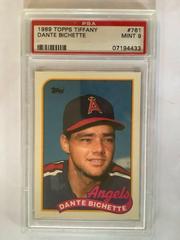 Dante Bichette Baseball Cards 1989 Topps Tiffany Prices