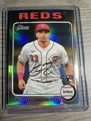 Christian Encarnacion-Strand [Silver Refractor] #182 Baseball Cards 2024 Topps Heritage Chrome Prices
