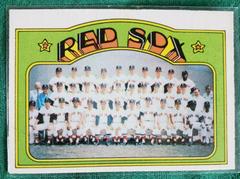 Red Sox Team Baseball Cards 1972 O Pee Chee Prices
