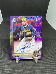 Branlyn Jaraba [Purple] #BSPA-BJ Baseball Cards 2022 Bowman Chrome Sapphire Autographs Prices