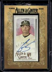 Jesus Luzardo [Black Frame] #MA-JL Baseball Cards 2020 Topps Allen & Ginter Mini Autographs Prices