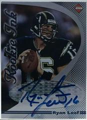 Ryan Leaf Football Cards 1998 Collector's Edge 1st Place Rookie Ink Prices