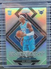Kai Jones [Silver Prizm] #1 Basketball Cards 2021 Panini Prizm Emergent Prices