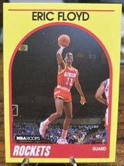 Eric Floyd #35 Basketball Cards 1990 Hoops Superstars Prices