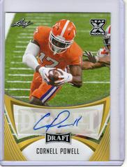 Cornell Powell #BA-CP1 Football Cards 2021 Leaf Draft Autograph Prices