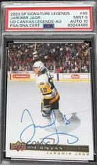 Jaromir Jagr [Autograph] Hockey Cards 2020 SP Signature Edition Legends UD Canvas Prices
