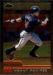 Manny Ramirez #398 Baseball Cards 2000 Topps Chrome Prices