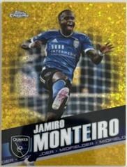 Jamiro Monteiro [Gold] Soccer Cards 2022 Topps Chrome MLS Prices