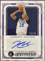 Jarrett Culver [Purple] #APR-JCU Basketball Cards 2020 Panini Chronicles Apprentice Signatures Prices