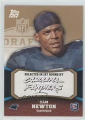 Cam Newton [Gold] #130 Football Cards 2011 Topps Rising Rookies Prices