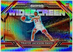 Trayce Jackson Davis [Hyper] #6 Basketball Cards 2023 Panini Prizm Draft Picks Widescreen Prices