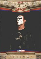 Sting #83 Wrestling Cards 2010 TriStar TNA Icons Prices