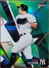 Aaron Judge [Green Refractor] Baseball Cards 2018 Topps Finest Prices