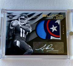 A.J. Brown [Patch Autograph Gold] #107 Football Cards 2019 Panini Black Prices