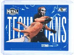 Sting #TN-37 Wrestling Cards 2022 SkyBox Metal Universe AEW Technicians Prices