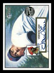 Vernon Law #THAVL Baseball Cards 2001 Topps Heritage Autographs Prices