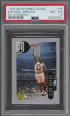 Michael Jordan #98 Basketball Cards 1998 Upper Deck International MJ Stickers Prices