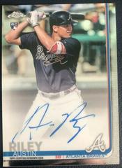 Austin Riley Baseball Cards 2019 Topps Chrome Rookie Autographs Prices