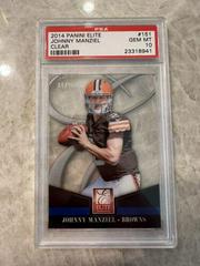 Johnny Manziel [Clear] #151 Football Cards 2014 Panini Elite Prices