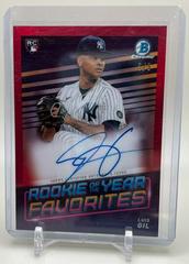 Luis Gil [Red] #ROYF-LG Baseball Cards 2022 Bowman Rookie of the Year Favorites Autographs Prices