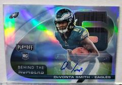 DeVonta Smith [Signature] #BTN-DSM Football Cards 2021 Panini Playoff Behind the Numbers Prices