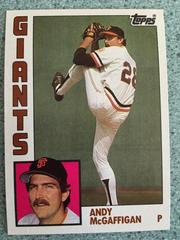 Andy McGaffigan #31 Baseball Cards 1984 Topps Prices