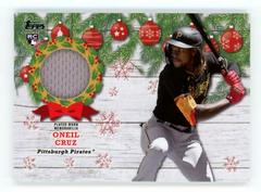 Oneil Cruz [Red Metallic] #WRC-OC Baseball Cards 2022 Topps Holiday Relics Prices