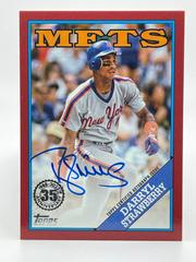 Darryl Strawberry [Red] #88BA-DST Baseball Cards 2023 Topps Update 1988 Autographs Prices