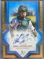 Shea Langeliers [Blue Autograph] #FSA-SL Baseball Cards 2023 Topps Five Star Prices