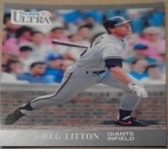 Greg Litton #324 Baseball Cards 1991 Ultra Prices