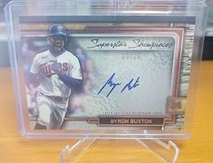 Byron Buxton #SS-BB Baseball Cards 2023 Topps Museum Collection Superstar Showpieces Autographs Prices