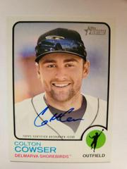 Colton Cowser Baseball Cards 2022 Topps Heritage Minor League Real One Autographs Prices
