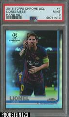 Lionel Messi [Hand Out] Soccer Cards 2018 Topps Chrome UEFA Champions League Prices