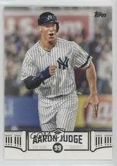 Aaron Judge #AJ-25 Baseball Cards 2018 Topps Aaron Judge Highlights Prices