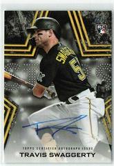 Travis Swaggerty [Black] #BSA-TSW Baseball Cards 2023 Topps Series 1 Stars Autographs Prices
