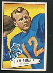 Steve Romanik Football Cards 1952 Bowman Large Prices