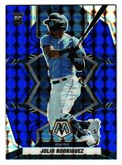 Julio Rodriguez [Blue] Baseball Cards 2022 Panini Mosaic Prices