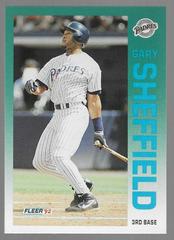 Gary Sheffield #U-125 Baseball Cards 1992 Fleer Update Prices