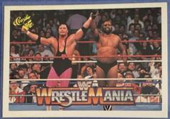 Bret 'Hitman' Hart, Bad News Brown #70 Wrestling Cards 1990 Classic WWF The History of Wrestlemania Prices