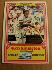 Ken Singleton #12 Baseball Cards 1981 Drake's Prices