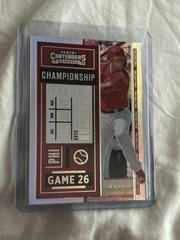 Rhys Hoskins [Playoff Ticket] #67 Baseball Cards 2020 Panini Contenders Prices