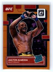 Jailton Almeida [Orange] #106 Ufc Cards 2023 Panini Donruss Optic UFC Prices
