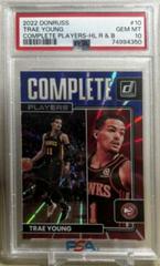 Trae Young [Red Blue Laser] #10 Basketball Cards 2022 Panini Donruss Complete Players Prices