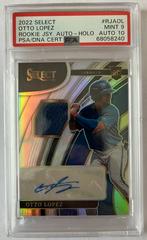 Otto Lopez [Holo] #RJA-OL Baseball Cards 2022 Panini Select Rookie Jersey Autographs Prices