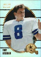 Troy Aikman [Premium Stock] #1 Football Cards 1996 Summit Prices